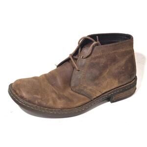 BORN Harrison boots leather chukka lace up men's shoes sz 9 M